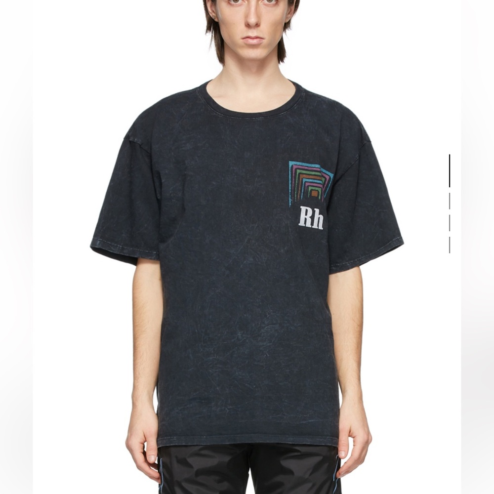 Rhude - Black Graphic T-Shirt
